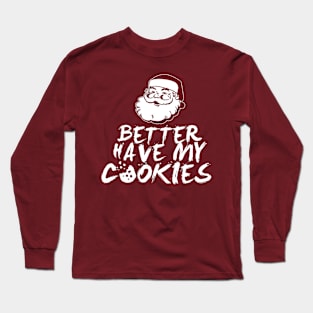 Santa's Cookies Long Sleeve T-Shirt